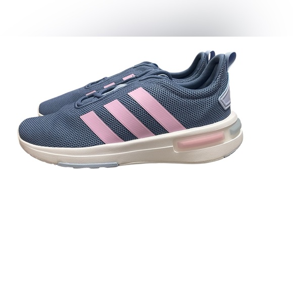 🌟🌟🌼NIB Adidas Big Girls Racer TR23 Wide Running Sneakers. CLOUDFOAM - Picture 2 of 12